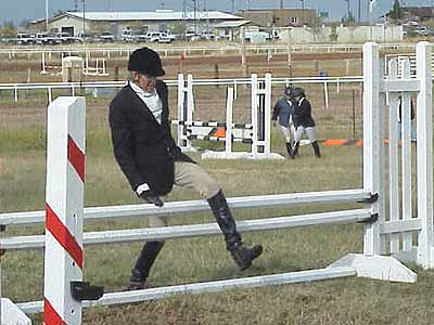 Russ Clears Fence 7